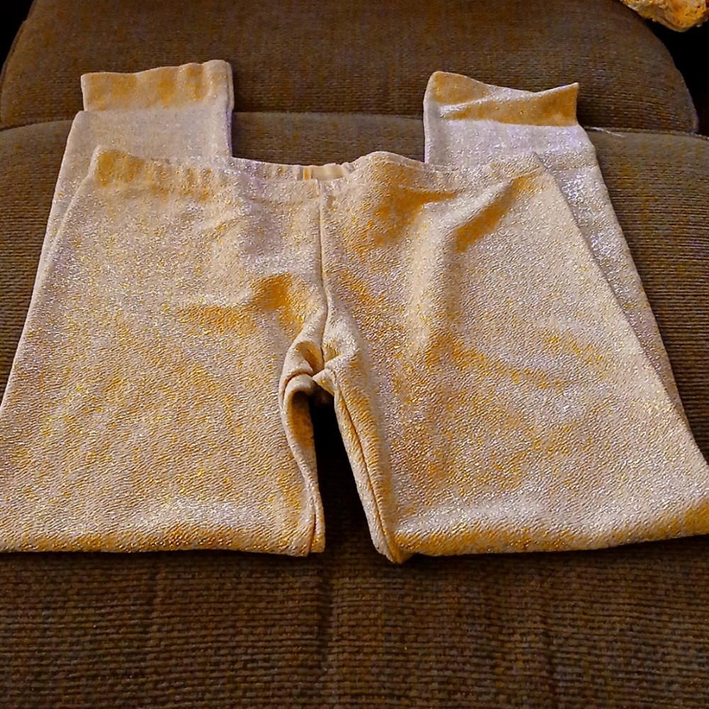 Adrienne gold tights